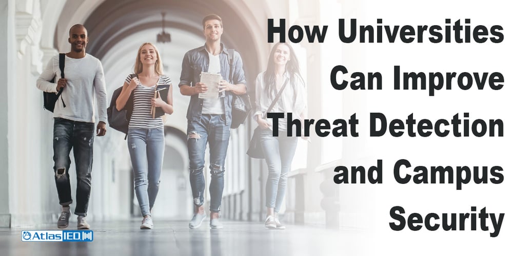 AtlasIED University threat detection and campus security