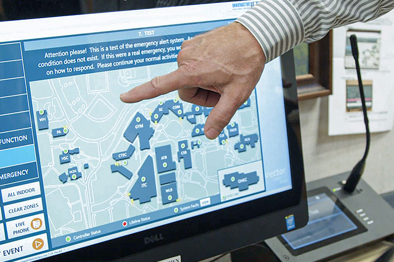 AtlasIED GLOBALCOM System at Community College