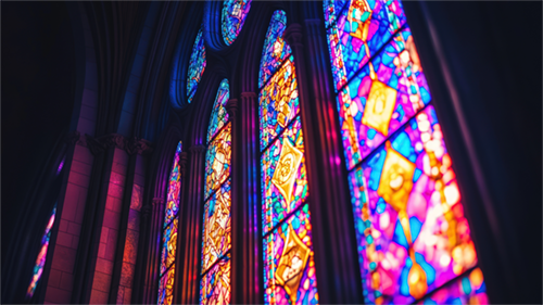 AtlasIED House of Worship stained glass windows